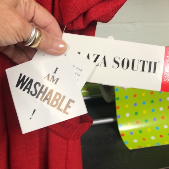 NWT Plaza South red dress size 14 - Picture 6 of 6